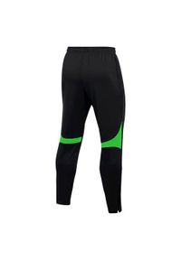 Spodnie sportowe męskie Nike Drifit Academy Pro. Kolor: zielony, biały, wielokolorowy. Materiał: dresówka. Sport: fitness