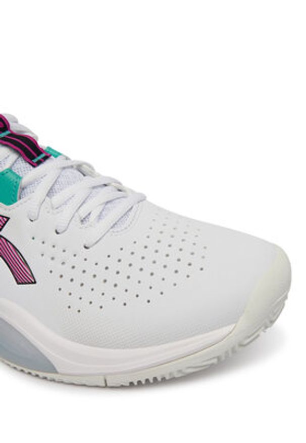 Asics Buty do tenisa Gel-Challenger 15 Clay 1041A508 Biały. Kolor: biały. Materiał: skóra. Sport: tenis