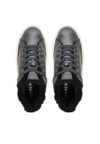 Pinko - PINKO Sneakersy Yoko 21 SS0103P103 Szary. Kolor: szary. Materiał: skóra #6
