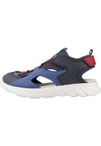 Sandały Geox Model J Sandal Airadyum Bo Kolor Niebieski. Kolor: niebieski. Materiał: syntetyk, tkanina. Sezon: lato