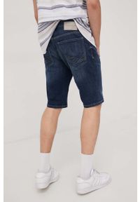 Tom Tailor szorty jeansowe męskie kolor granatowy. Kolor: niebieski. Materiał: jeans #3