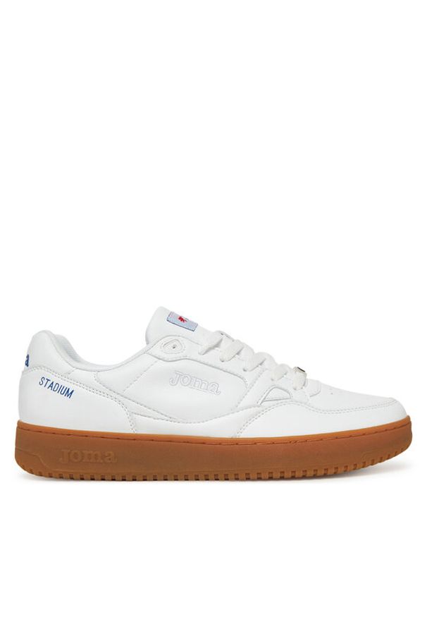 Joma Sneakersy C.Stadium 2502 CSTAS2502 Biały. Kolor: biały. Materiał: skóra