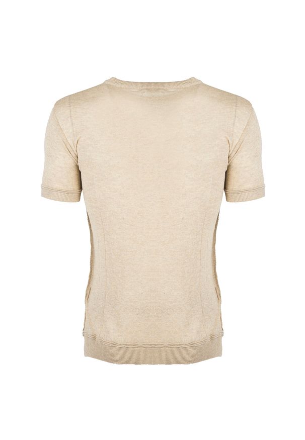 Xagon Man T-Shirt | P21081J11202 | Mężczyzna | Beżowy. Okazja: na co dzień. Kolor: beżowy. Materiał: bawełna, akryl. Styl: casual