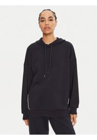 Max Mara Leisure Bluza Flipper 2426926038 Granatowy Regular Fit. Kolor: niebieski. Materiał: syntetyk, bawełna