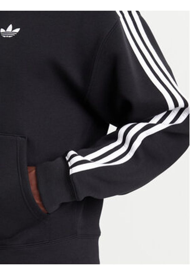 Adidas - adidas Bluza adicolor Spacer JX1507 Czarny Loose Fit. Okazja: na spacer. Kolor: czarny. Materiał: bawełna