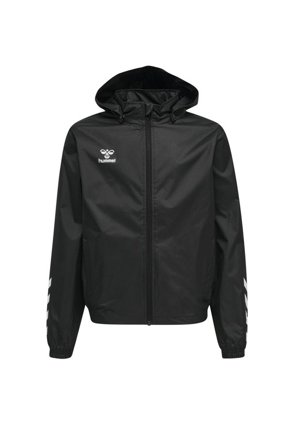 Kurtka do piłki nożnej dla dzieci Hummel Core XK Kids Spray Jacket. Kolor: czarny. Sport: piłka nożna