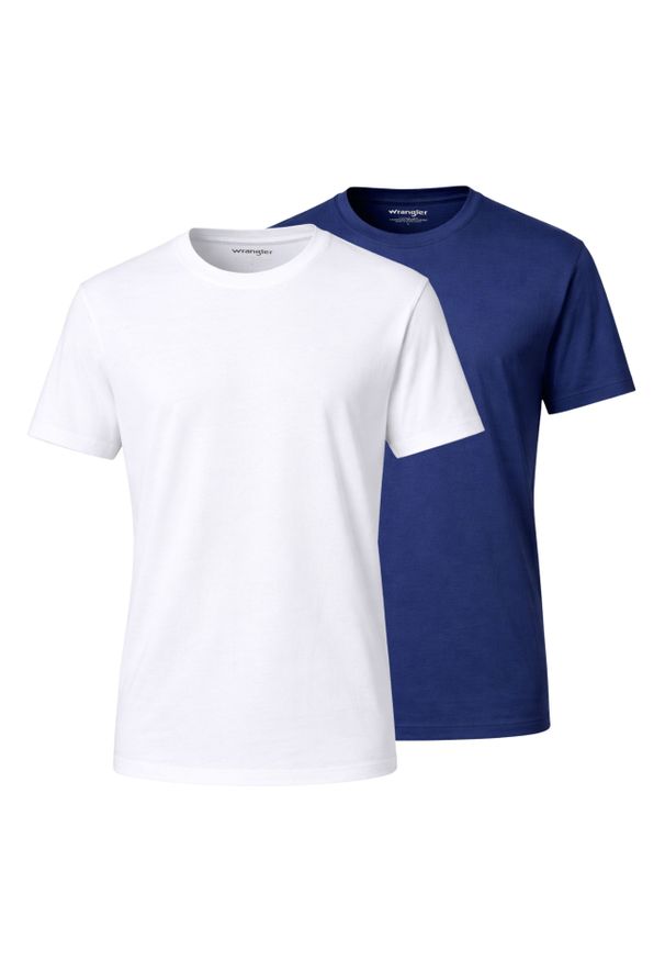 Wrangler - 2 PACK MESKA KOSZULKA WRANGLER TEE NAVY 112321453