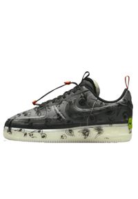 Buty do chodzenia dla dorosłych Nike Air Force 1 Low Experimental Halloween. Kolor: czarny. Materiał: guma, syntetyk, materiał. Model: Nike Air Force. Sport: turystyka piesza
