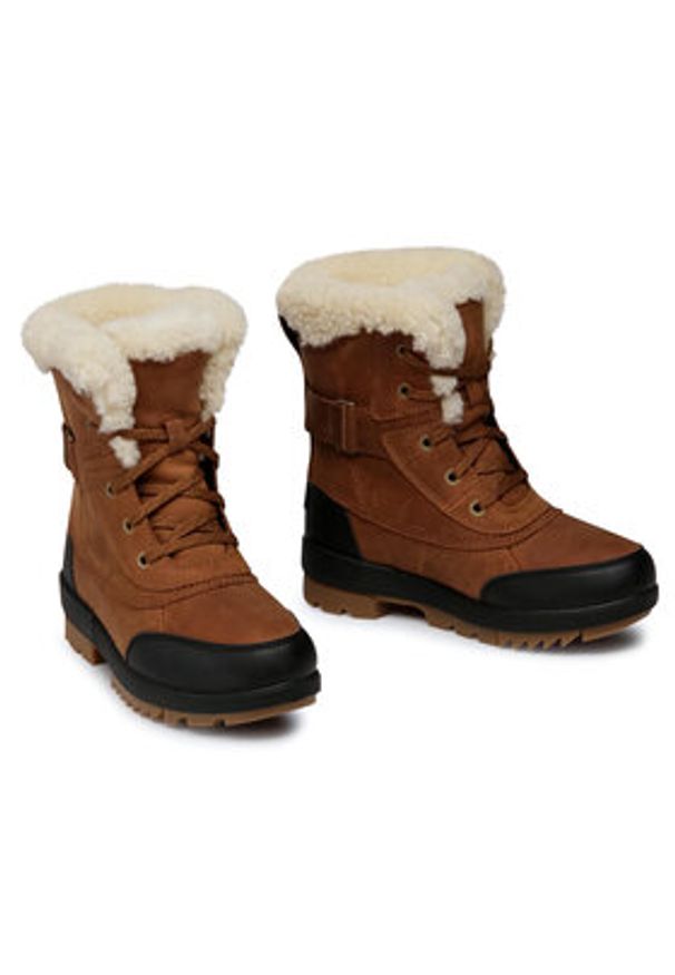 sorel - Sorel Śniegowce Torino II PArc Boot NL3933 Brązowy. Kolor: brązowy. Materiał: skóra, nubuk