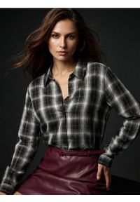 Sinsay - Koszula w kratę - wielobarwny #1