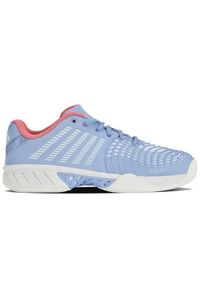 Buty do tenisa damskie K-Swiss Express Light 3. Zapięcie: sznurówki. Kolor: niebieski. Materiał: materiał, syntetyk. Szerokość cholewki: normalna. Sport: tenis