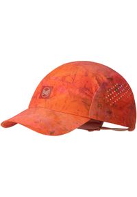 Buff - Czapka z daszkiem BUFF PACK SPEED CAP KEFFY NECTARINE. Kolor: czerwony