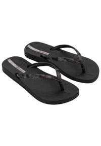 Japonki damskie Ipanema Mesh IX. Kolor: czarny. Materiał: mesh