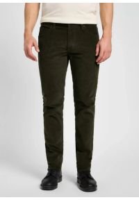 Lee - LEE MĘSKIE SPODNIE SZTRUKSOWE LEE DAREN ZIP FLY BLACK 112365814. Materiał: sztruks