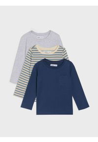 Sinsay - Bawełniane koszulki 3 pack - wielobarwny. Materiał: bawełna #1