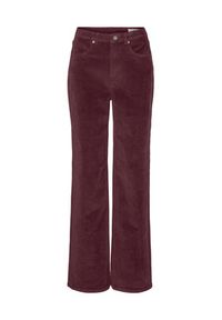 Vero Moda Spodnie materiałowe Tessa 10315350 Fioletowy Wide Leg. Kolor: fioletowy. Materiał: bawełna #5