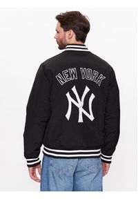 New Era Kurtka bomber New York Yankees MLB Team Logo 60332171 Czarny Regular Fit. Kolor: czarny. Materiał: syntetyk #5
