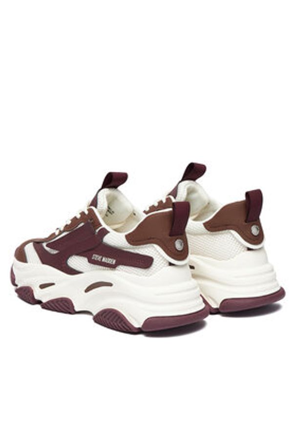 Steve Madden Sneakersy SM11004652 Biały. Kolor: biały. Materiał: skóra