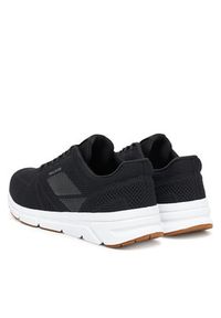 TOMMY HILFIGER - Tommy Hilfiger Sneakersy Modern Comfort Run Knit FM0FM05524 Czarny. Kolor: czarny. Materiał: materiał. Sport: bieganie #6