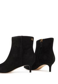 Lauren Ralph Lauren - LAUREN RALPH LAUREN Botki 802967779001 Czarny. Kolor: czarny. Materiał: zamsz, skóra #3
