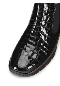 Rieker Sztyblety 53794-01 Czarny. Kolor: czarny. Materiał: skóra #6