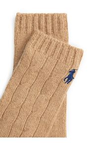 Polo Ralph Lauren Rękawiczki 455981440003 Brązowy. Kolor: brązowy. Materiał: poliester, materiał