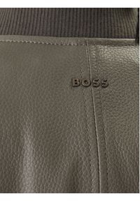 BOSS Kurtka skórzana Jakri 50552151 Szary Regular Fit. Kolor: szary. Materiał: skóra #2