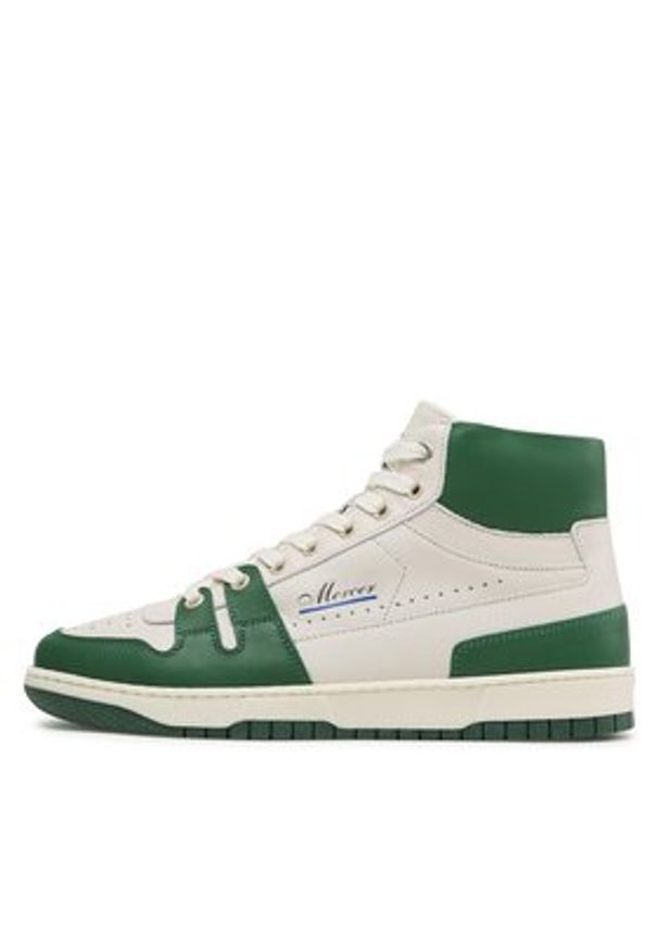 Mercer Amsterdam Sneakersy The Brooklyn High ME231014 Biały. Kolor: biały. Materiał: skóra