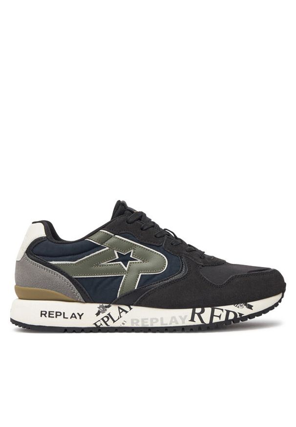 Replay Sneakersy GMS9I .000.C0004T Czarny. Kolor: czarny. Materiał: materiał