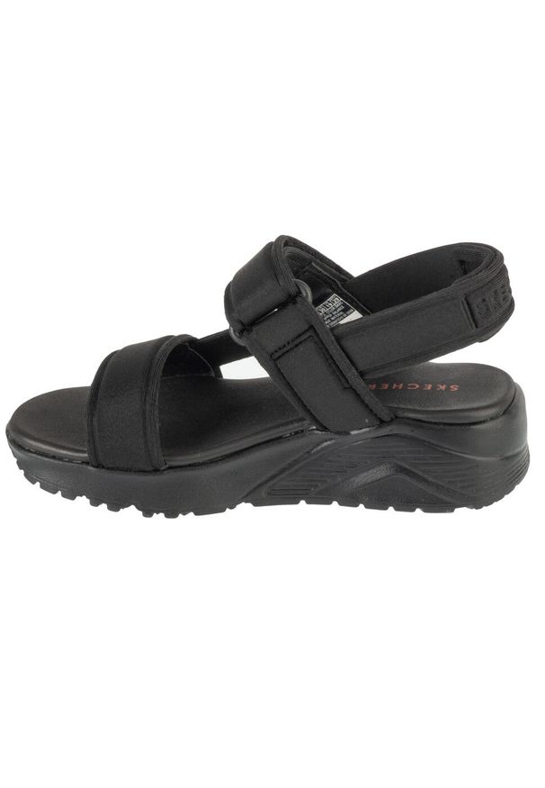 skechers - Sandały dziewczęce, Uno Lite Sandal - Sunny Stand. Kolor: czarny