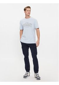Tommy Jeans T-Shirt Varsity DM0DM18287 Niebieski Regular Fit. Kolor: niebieski. Materiał: bawełna