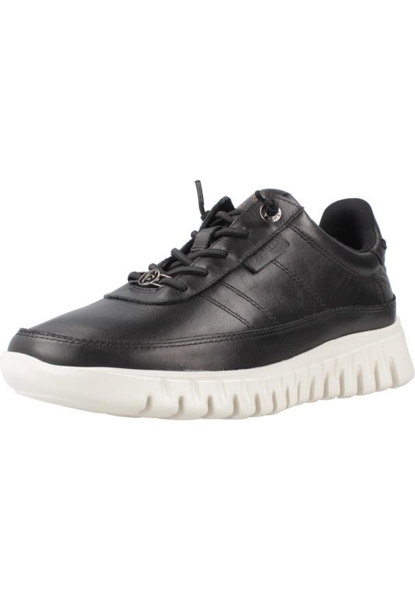 Carmela - Buty CARMELA 162525C Czarny. Kolor: czarny. Materiał: tkanina, skóra. Styl: sportowy