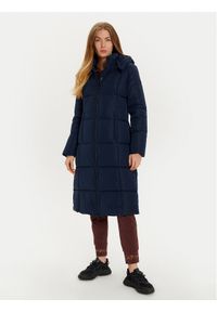 EA7 Emporio Armani Płaszcz zimowy 6DTL01 TN8AZ 1562 Granatowy Regular Fit. Kolor: niebieski. Materiał: syntetyk. Sezon: zima