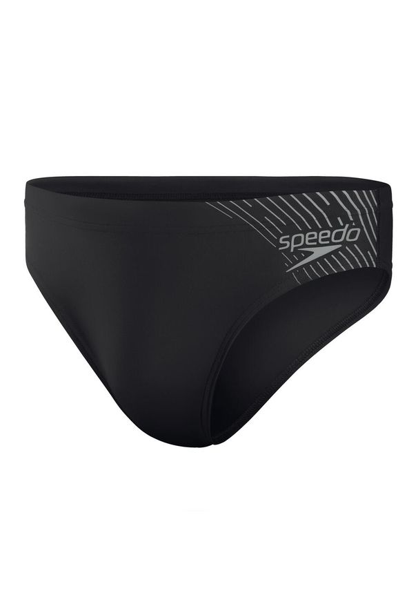 Speedo - Kąpielówki sportowe męskie Medley Logo. Kolor: wielokolorowy, szary