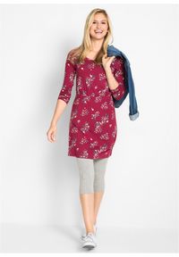 bonprix - Legginsy rybaczki (2 pary w opak.). Okazja: na co dzień. Kolor: szary. Styl: casual #3