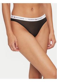 TOMMY HILFIGER - Tommy Hilfiger Komplet stringów UW0UW05532 Czarny. Kolor: czarny. Materiał: syntetyk #2
