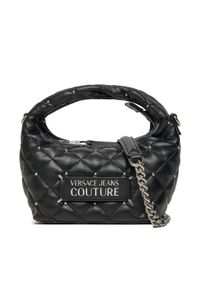 Versace Jeans Couture Torebka 75VA4BQ2 Czarny. Kolor: czarny. Materiał: skórzane