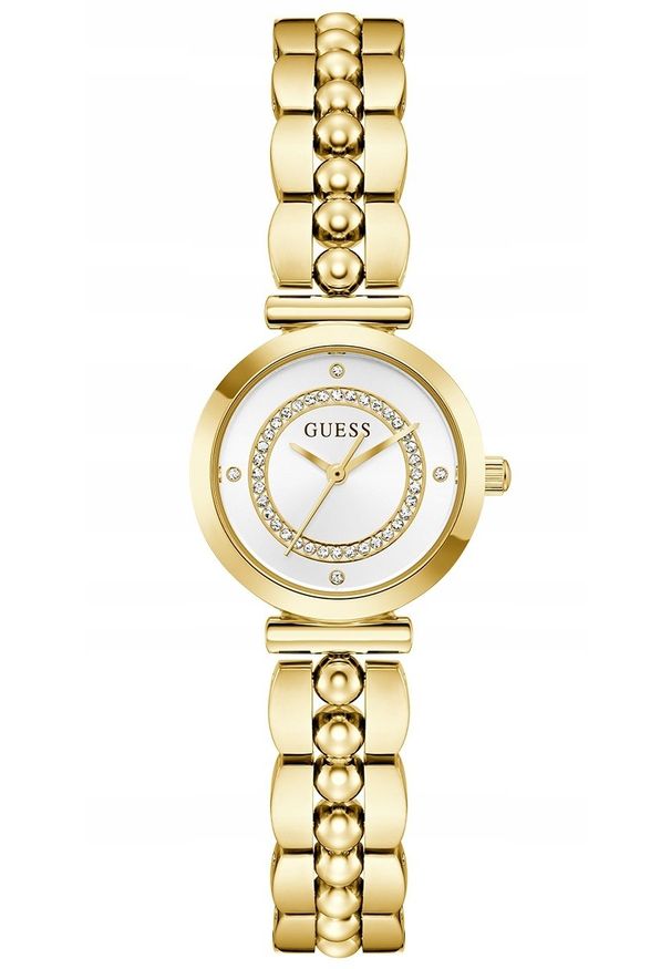 Zegarek damski Guess GW0994L2 CYRKONIE złoty. Kolor: złoty