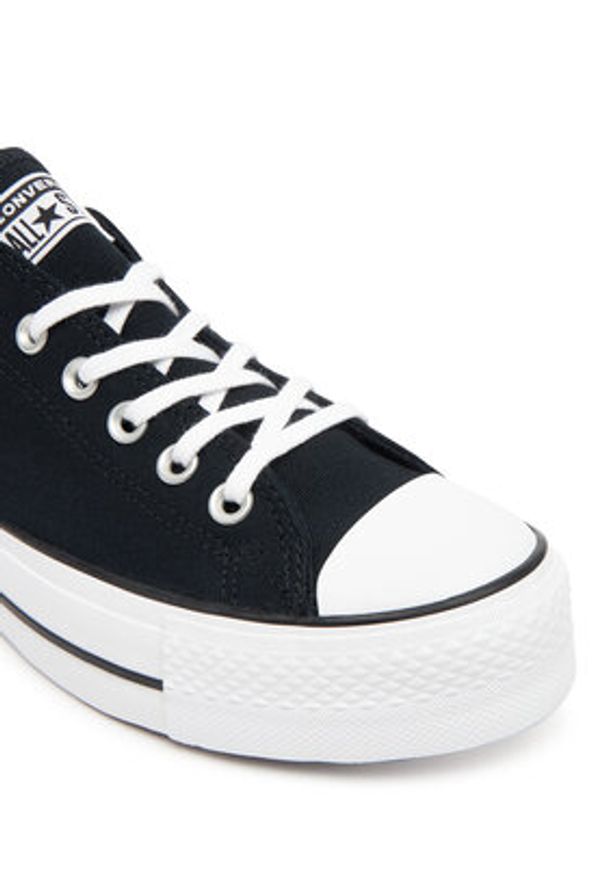 Converse Trampki Chuck Taylor All Star Lift A14937C Czarny. Kolor: czarny. Materiał: materiał