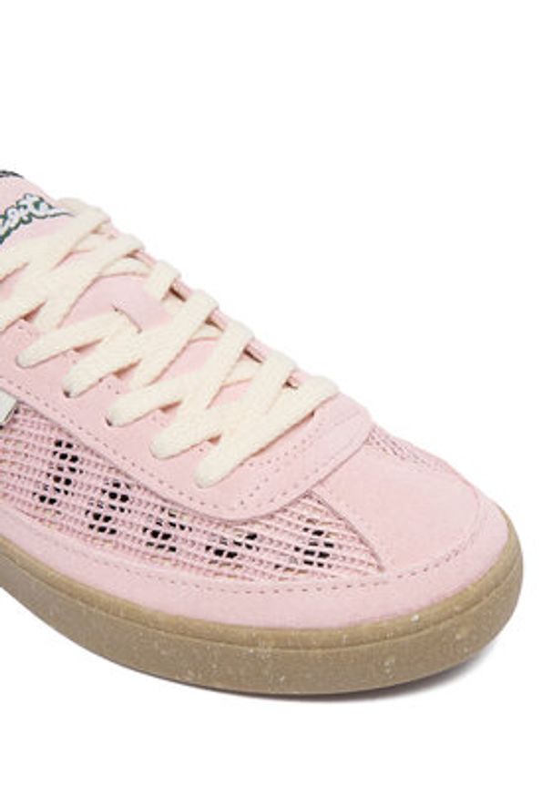 Lacoste Sneakersy Baseshot Lite 51SFA0090 Różowy jasny. Kolor: różowy. Materiał: materiał