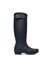 Hunter Kalosze Original Tall WFT1000RMA Granatowy. Kolor: niebieski. Materiał: kauczuk