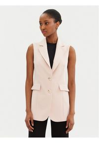 Rinascimento Kamizelka CFC0122763003 Różowy Regular Fit. Kolor: różowy. Materiał: syntetyk #1