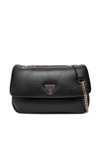 Guess Torebka Sunetra HWNG75 34210 Czarny. Kolor: czarny. Materiał: skórzane