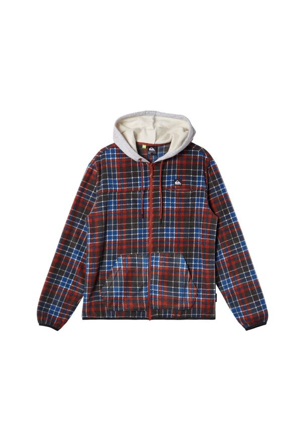 Quiksilver - Bluza na zamek dla Mężczyzn SURF DAYS Brązowy. Kolor: brązowy. Materiał: poliester. Długość rękawa: długi rękaw. Długość: długie