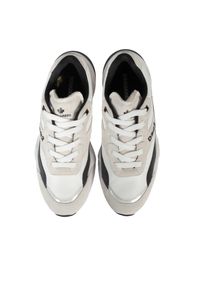 DSQUARED2 - Dsquared2 Sneakersy | SNM022901605495 | Mężczyzna | Czarny, Biały. Kolor: czarny, biały, wielokolorowy. Materiał: skóra #4