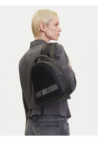 Love Moschino - LOVE MOSCHINO Plecak JC4197PP1MKD000B Czarny. Kolor: czarny. Materiał: skóra #3