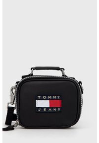 Tommy Jeans Torebka kolor czarny. Kolor: czarny. Rodzaj torebki: na ramię
