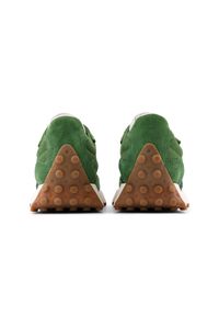 Buty unisex New Balance U327WSC – zielone. Okazja: na co dzień. Kolor: zielony. Materiał: zamsz, guma, materiał. Szerokość cholewki: normalna #3