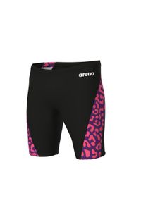 Arena - Spodenki treningowe pływackie Swim Jammer Leopard. Kolor: czarny