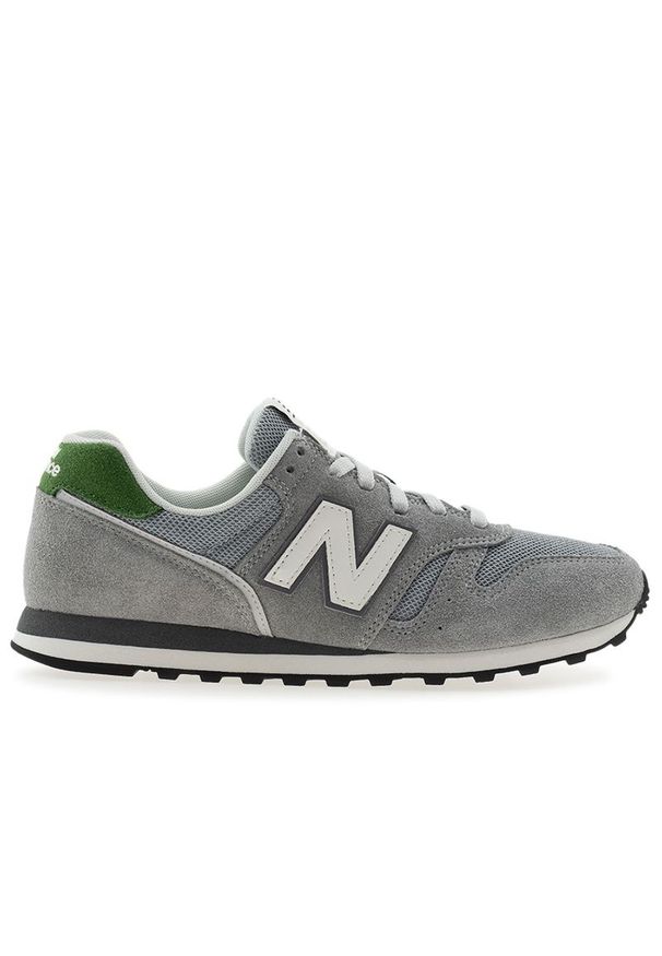 Buty unisex New Balance ML373XC2 - szare. Okazja: na co dzień. Zapięcie: sznurówki. Kolor: szary. Materiał: zamsz, materiał, skóra, guma. Szerokość cholewki: normalna. Model: New Balance 373